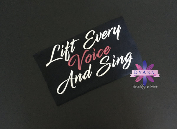 Lift Every Voice And Sing Shirt