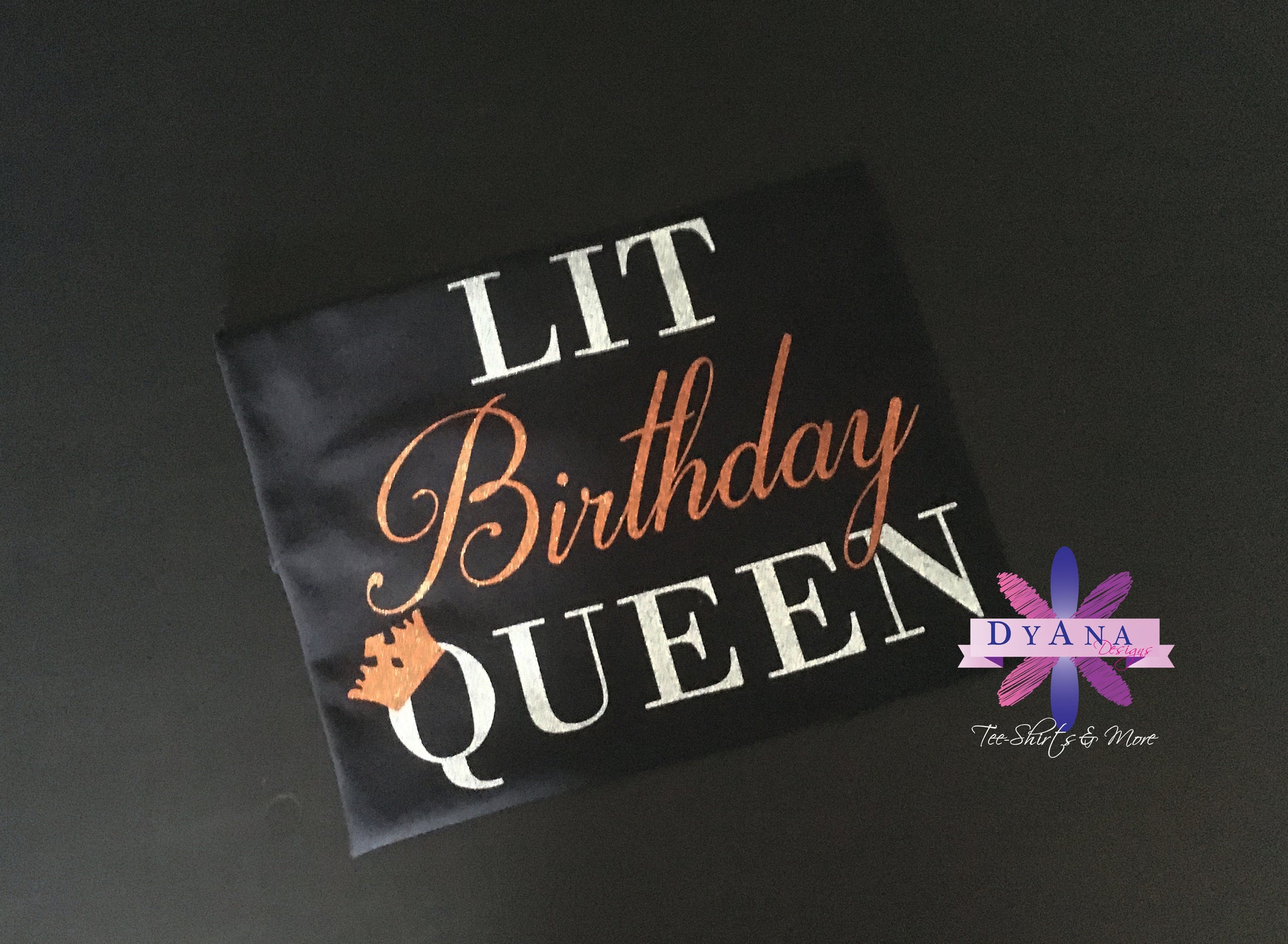 Lit Birthday Queen Shirt