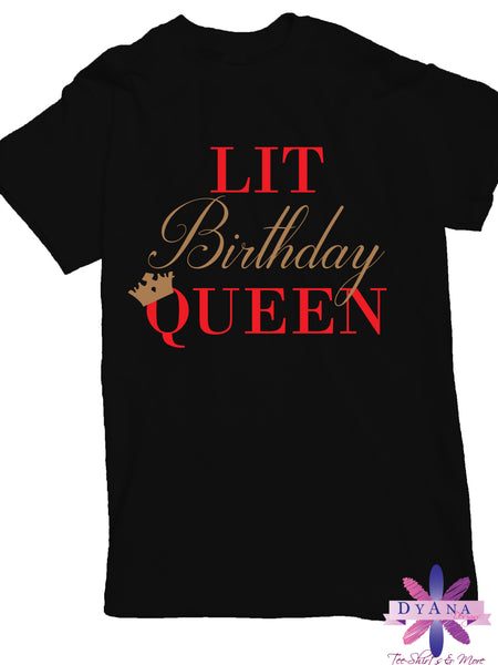 YOUTH - Lit Birthday Queen Shirt