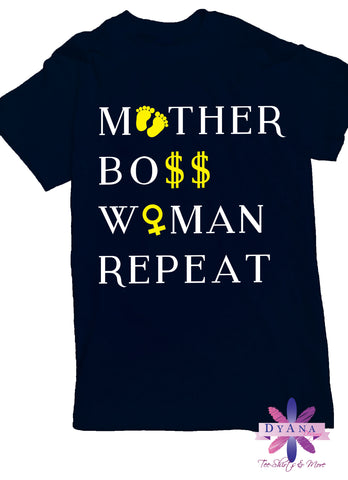 Mother Boss Woman Shirt