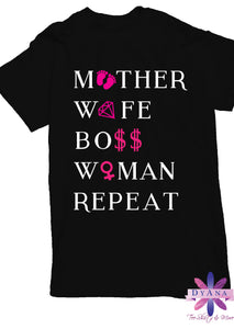 Mother Wife Boss Woman Shirt