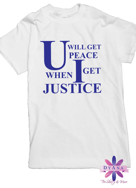 No Justice No Peace Shirt