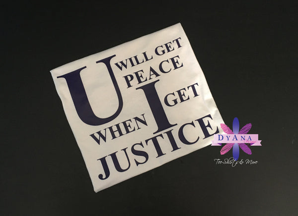 No Justice No Peace Shirt